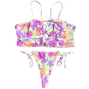 For Love and Lemons Cydney Brazilian Thong Swim Set